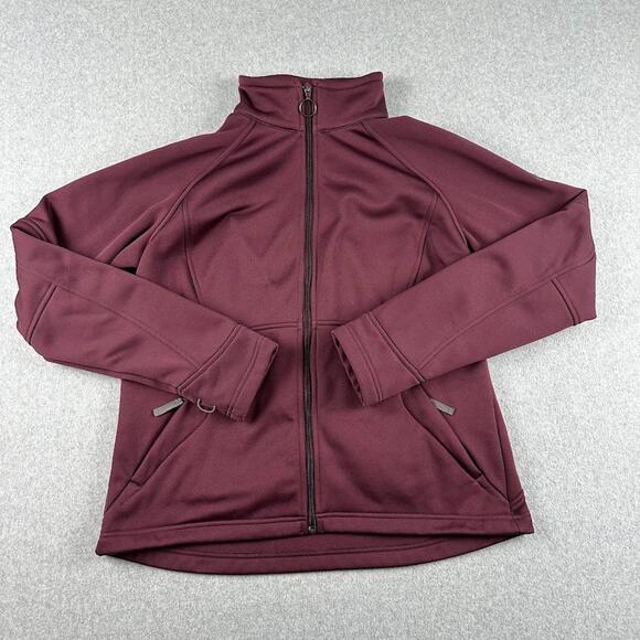 Columbia Jackets & Blazers - Columbia Jacket Interchange Zip Up Maroon Rain Resist XL Womens Hiking Run Warm